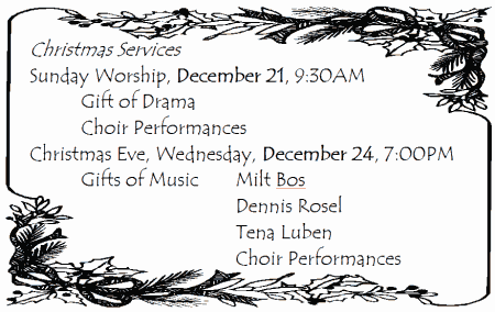 Christmas Services