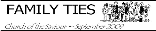 September 2009 Family Ties