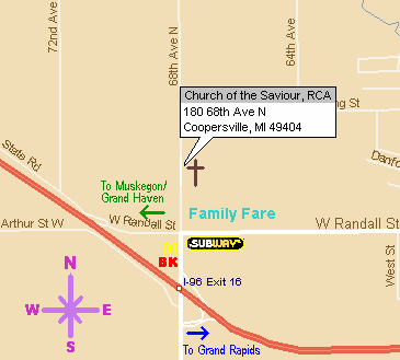 Near Exit 16 of I-96